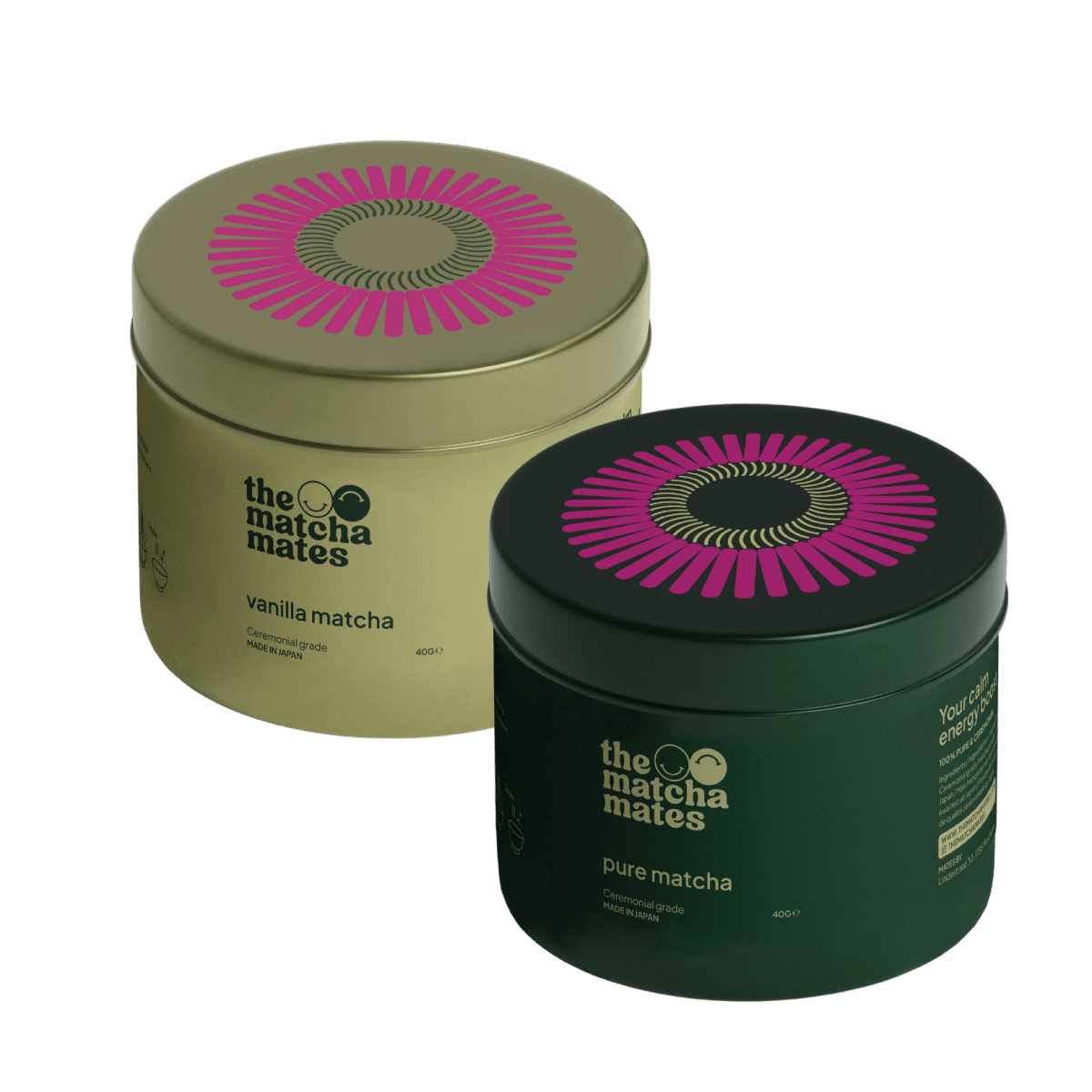 Bundle - Pure & Vanilla matcha - The Matcha Mates