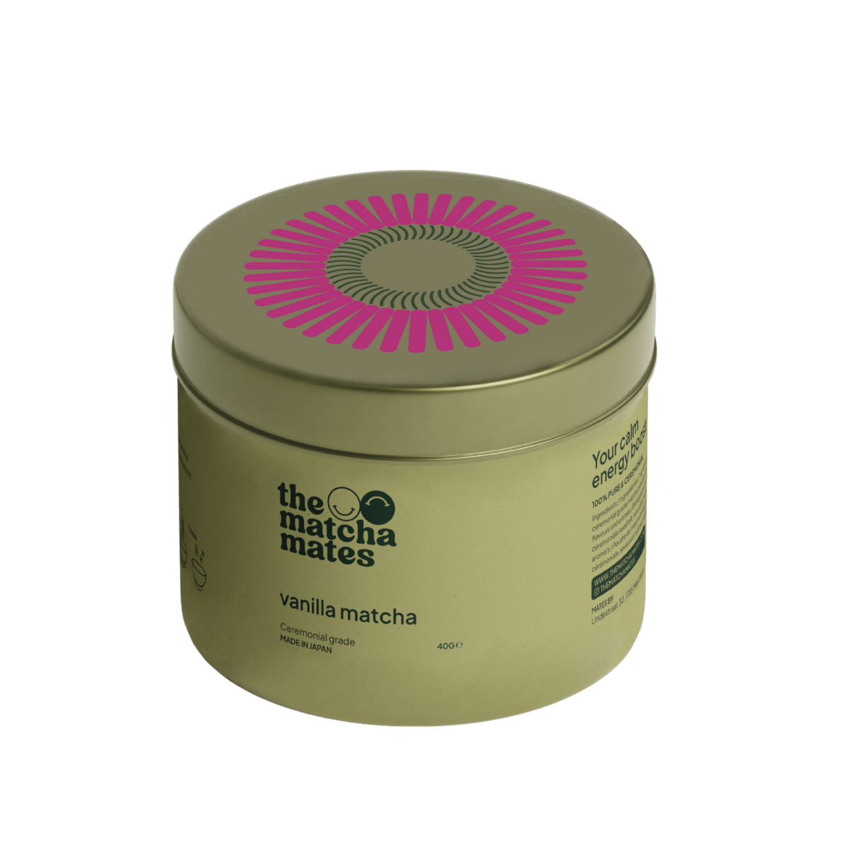 Vanilla Matcha 40gr - The Matcha Mates