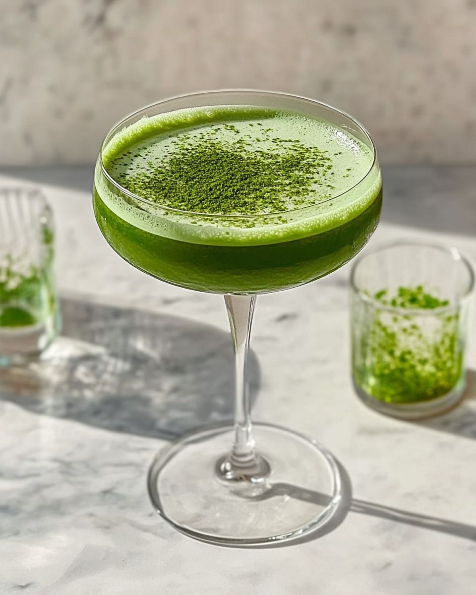 Recipe: refreshing Matcha sour cocktail