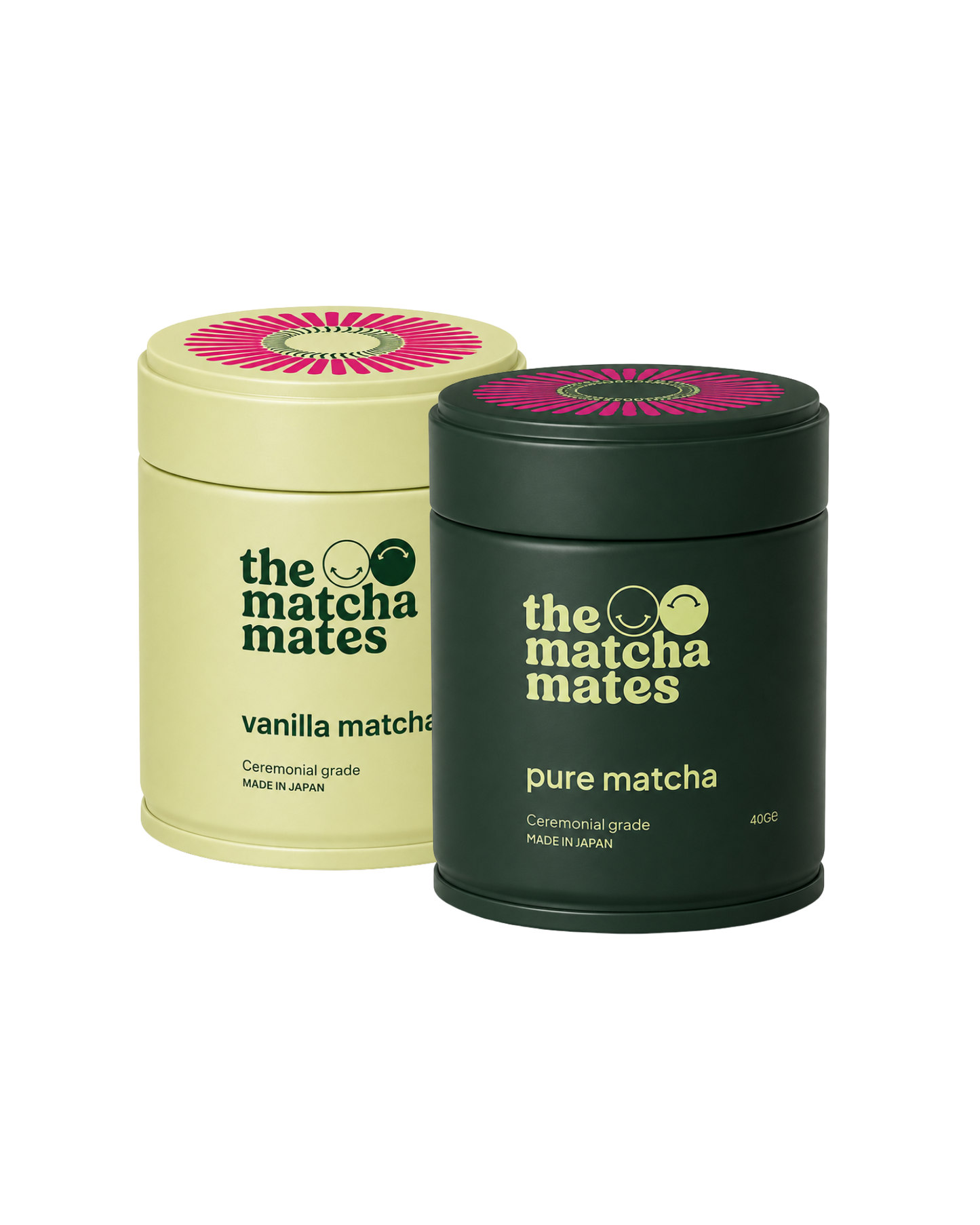Offre groupée - Matcha pur et Vanille 