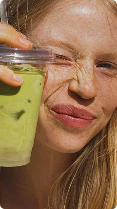 Iced Matcha Latté
